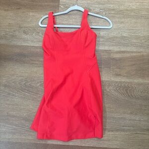 Abercrombie YPB Red Tennis Dress Small | Built-In Shorts Athletic